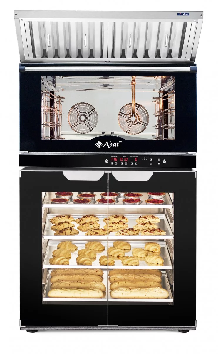 Шкаф расстоечный тепловой ШРТ-8 (8 уровней, 400*600, под конвекц. печи, без противней) Abat