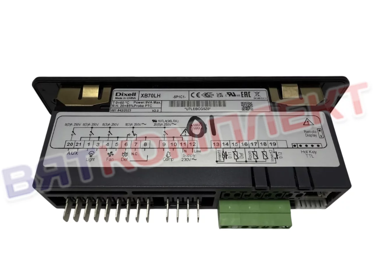 Контроллер Dixell XB70LH-5P1C1 для ШОК-10-1/1 Abat (71000075908) 