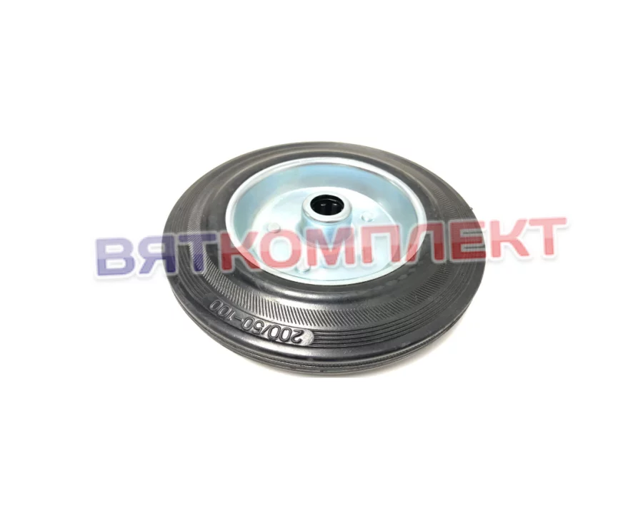 Колесо неповоротное 200 мм для дежи тестомеса ТММ-140 (S-200)