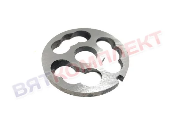 Нож подрезной (решётка приёмная) 764 для мясорубки МИМ-300 (МИМ-300М;-350), ММ(УКМ), МЭП-300(Н;Н-01) под бурт