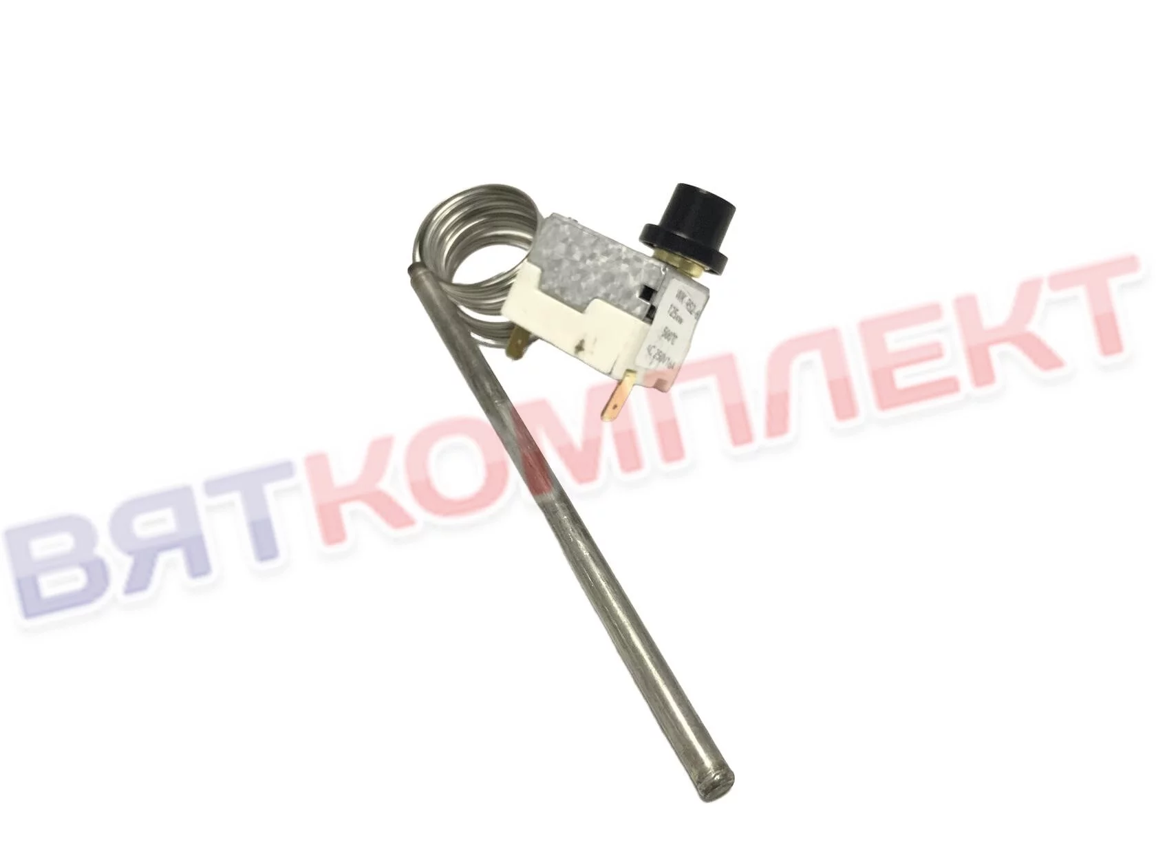 Аварийный термостат к печи для пиццы 500°С WK-RS2-6 шуп 12.9 см d-6мм 250V 16A