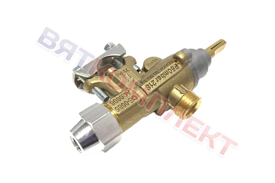 Кран газовый 21S M9x1 с регулируемым обводом (52801000) Abat 
(12000071374)
