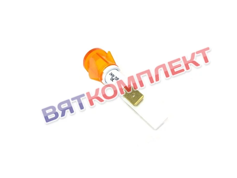 Лампа сигнальная желтая Abat (12000006276)