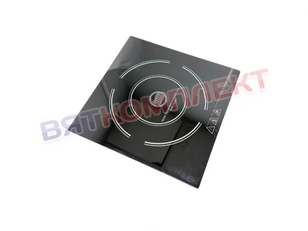 Стекло термостойкое 280х280х4 мм к плите Luxstahl