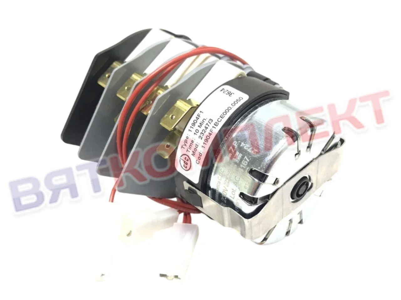 Таймер BREMA для льдогенератора 11904 F1 10 минут 4 кулачка (23247)