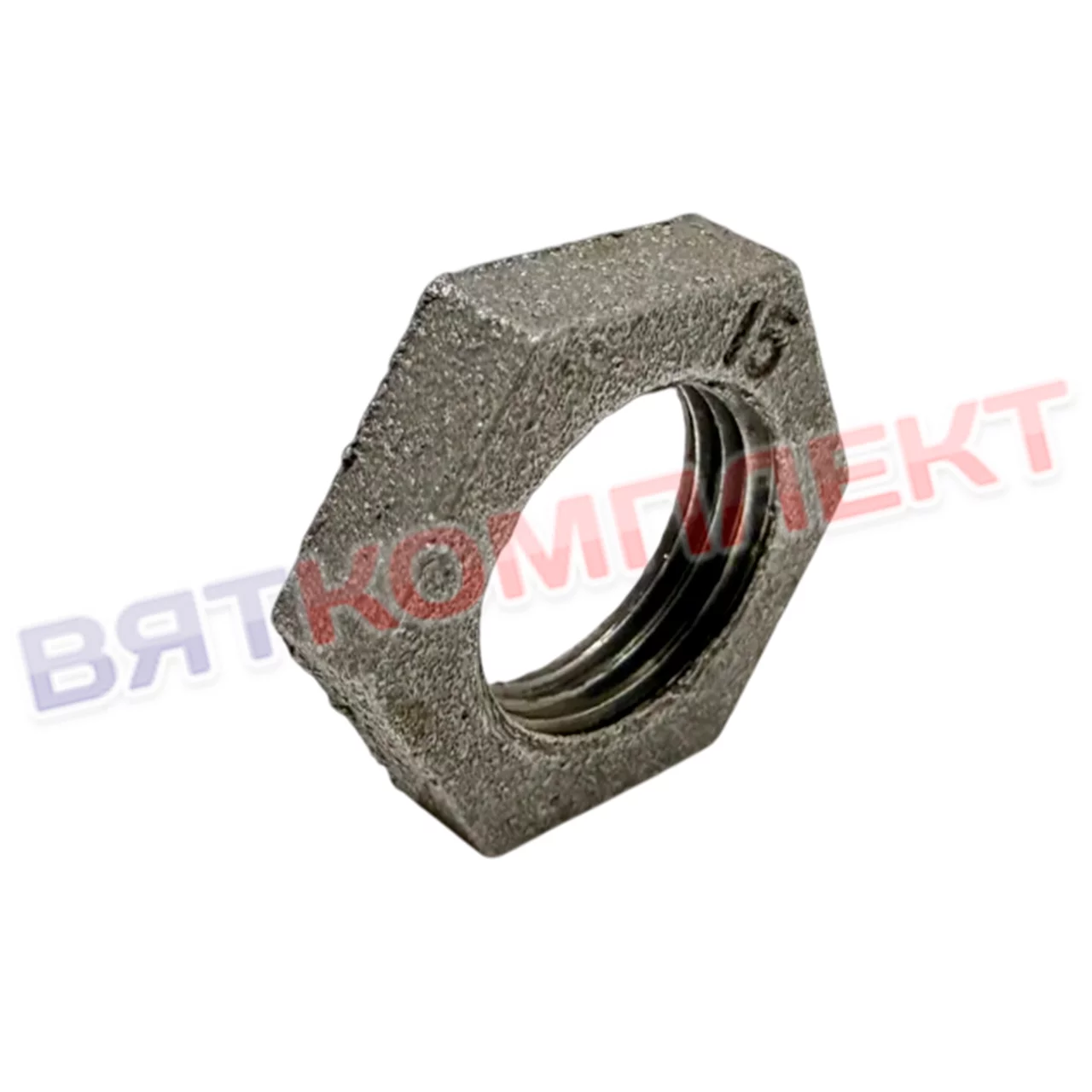 Гайка к тэну для штуцеров с резьбой G 1/2" (чугун)