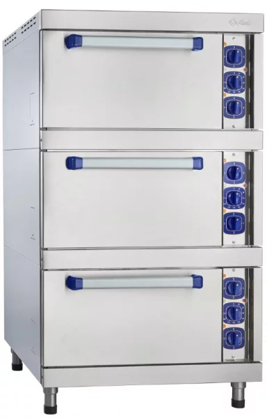 Шкаф жарочный ШЖЭ-3-01, нерж. духовка, 840x900x1500 мм, лицев. нерж.				
