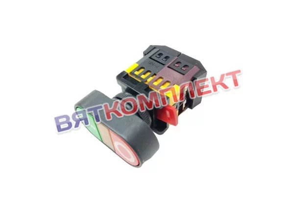 Кнопка управления 3SA12-22E-11BSWD (ПУСК-СТОП) NO-NC 10.0A/600V (РРВВ)