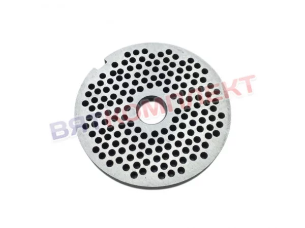 Решетка №1 для мясорубки МИМ-150(-01), ТМ-12(М) отверстия 3мм (паштетная) без бурта