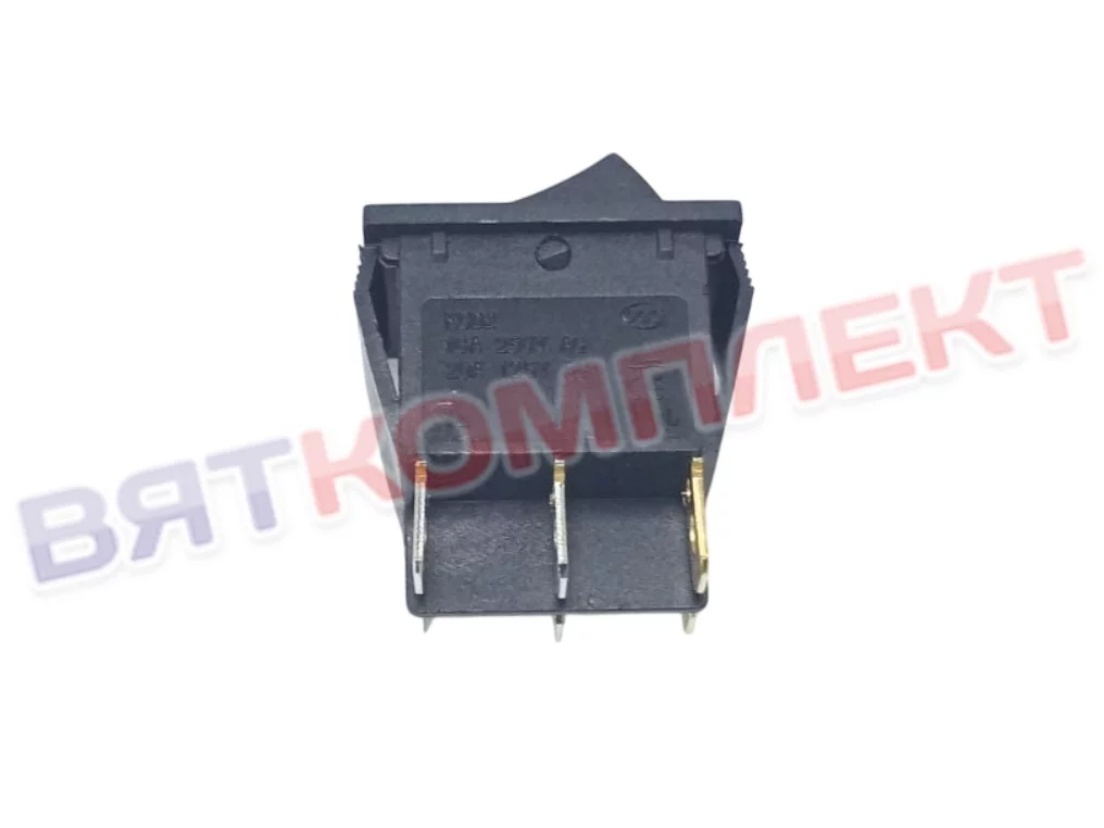 Переключатель KCD3-2201-C B/6P 2ON-OFF 250V 15A 6 pin