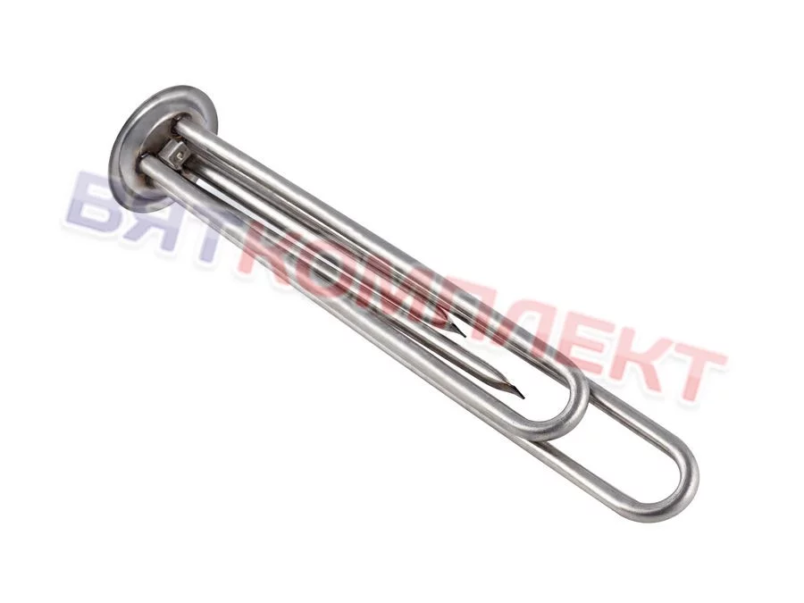 Тэн водонагревателя Thermex 2000W, RF, нержавейка, фланец 64мм, под анод М4, L310мм