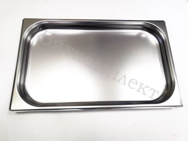 Гастроемкость GN 1/1-40 (без крышки и ручек) (530x325x40 мм., вся нерж)