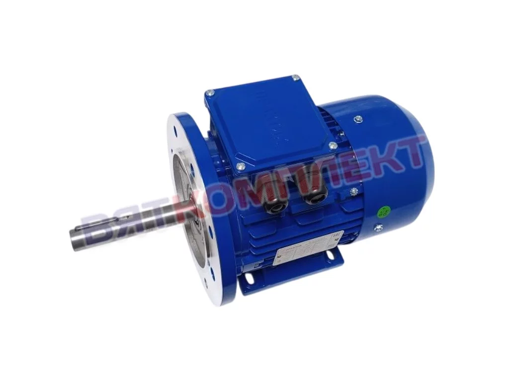 Электродвигатель АИР 80В4 1,5 кВт*1500 об/мин 2081 комб. удл.вал