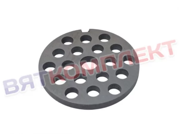 Решетка №3 для мясорубки МИМ-150(-01), ТМ-12(М) отверстия 9мм без бурта