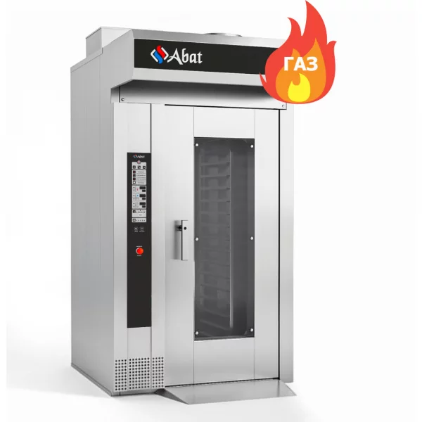 Ротационный пекарский шкаф газовый РПШ-16-6-4Г, серия EXPERT Абат (Abat)