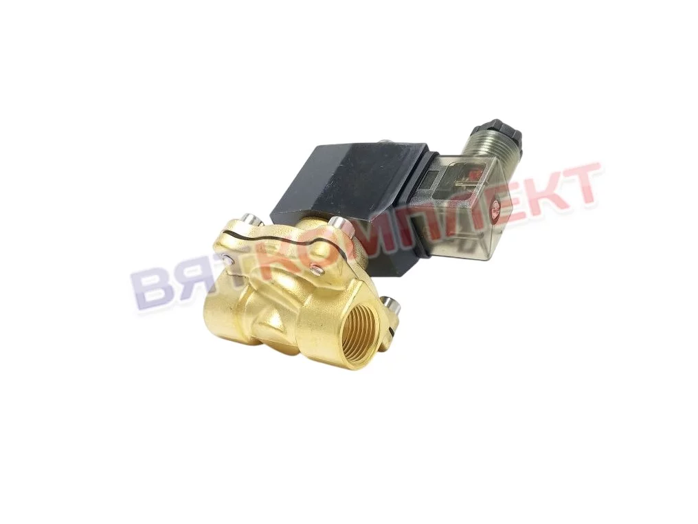 Электромагнитный клапан ДУ15 двухходовой СК-11-15-ВД для стиральных машин ВМЗ Вязьма