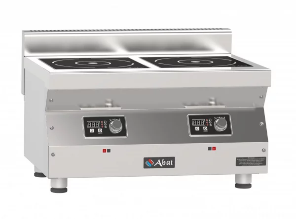 Плита индукционная 2-ух конфорочная КИП-25Н-3,5 Абат (Abat)