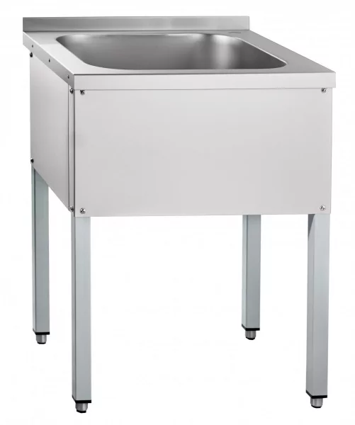 Ванна моечная односекционная ВМП-6-1-5РЧ (каркас крашеный) abat / абат