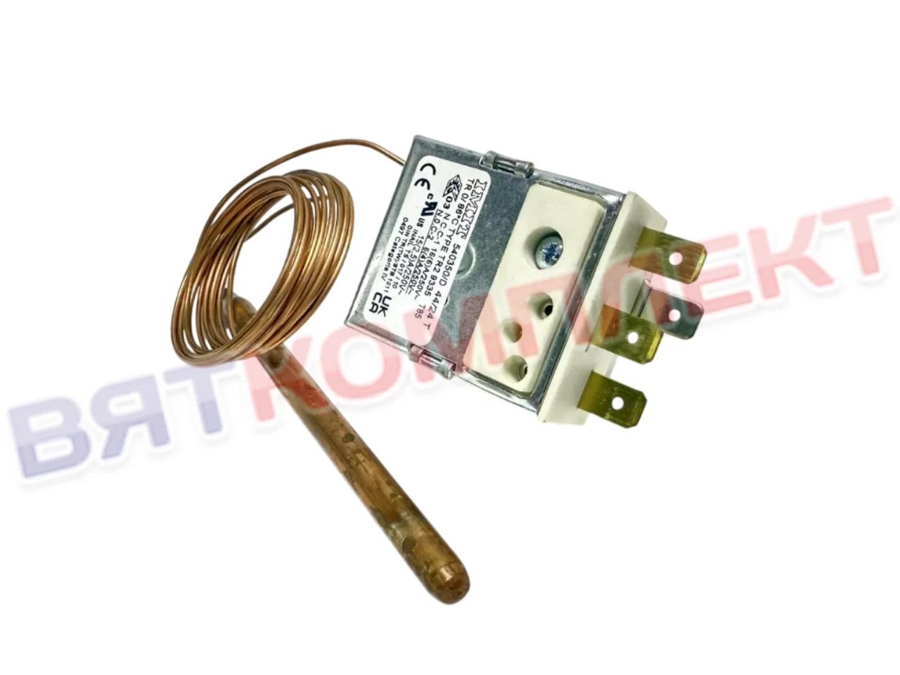 Термостат (терморегулятор)  TR2 0-90°C TECNOEKA 120501; DRT13L