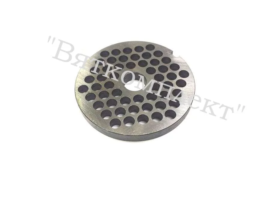 Решетка №3 для мясорубкит МИМ-300.01.010 (МИМ-300М;-350), ММ(УКМ), МЭП-300(Н;Н-01) отверстия 9мм без бурта