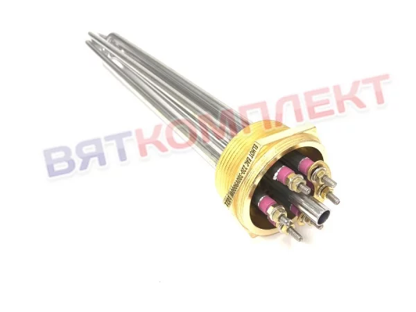 ТЭН 9.0 КВТ с 2" ФЛАНЦЕМ (9000ВТ, 230В) 500100108 KAYMAN
