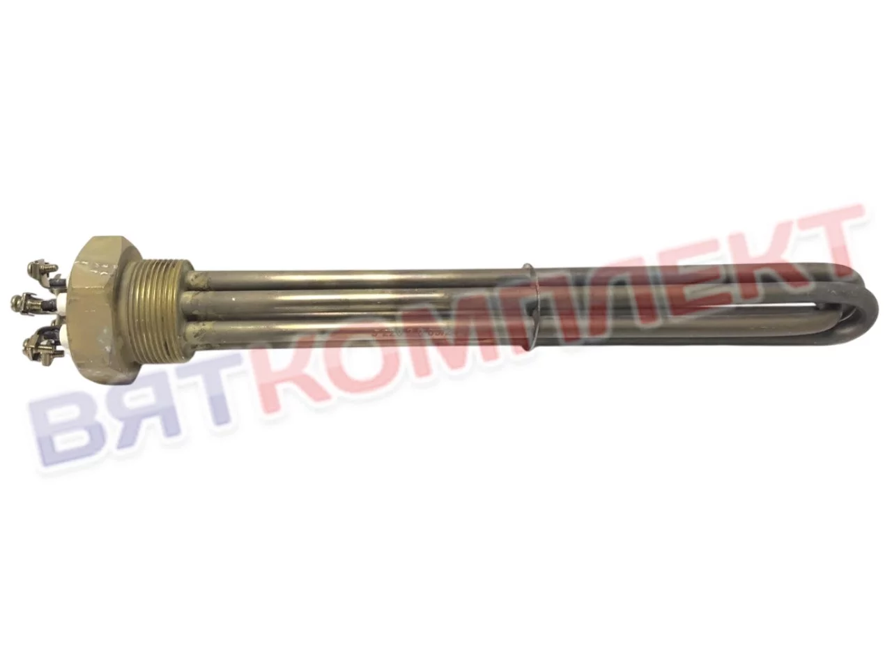 Блок ТЭН-6,0кВт G1 1/2 для Пароварки, Пароконвектомата ПКЭ/Г Гриль Мастер (Grill Master) (арт. 000661)