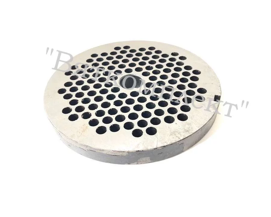 Решетка №3 для мясорубки МИМ-1000(М) отверстия Ø8мм Торгмаш г.Барановичи МИМ-1000.90.002