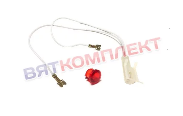 Лампа инд. красная АСН3-220-1-1-1-150 град Iterma