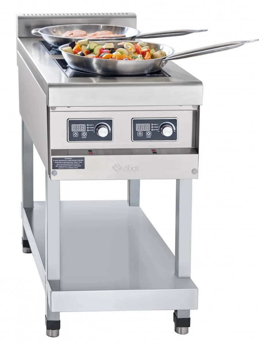 Плита индукционная 2-х конфорочная КИП-29П-3,5 Абат (Abat)