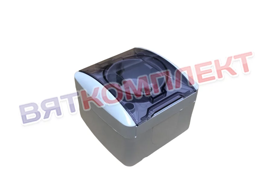 Розетка 1ОП с крышкой, IP44, 16А, 220В, белый (Клио К2229) для СХС Abat 