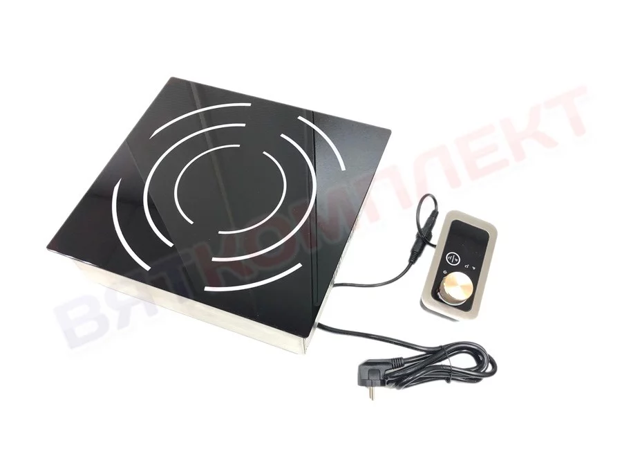 Плита индукционная встраиваемая ТN-3.5T квадратная плоская 3,5кВт 360*380*120 Техно-ТТ