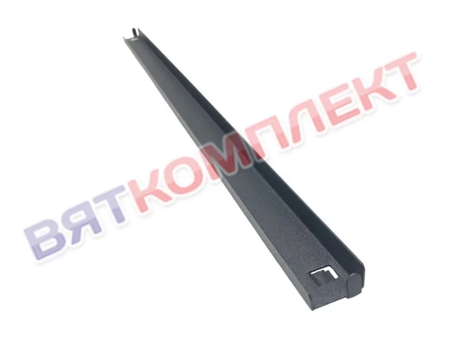 Направляющая полки (оц.1,0;Б/П) (УВЕЛИЧЕННАЯ) черная для шкафов холодильных ШХ-0,7 POLAIR 2534888d