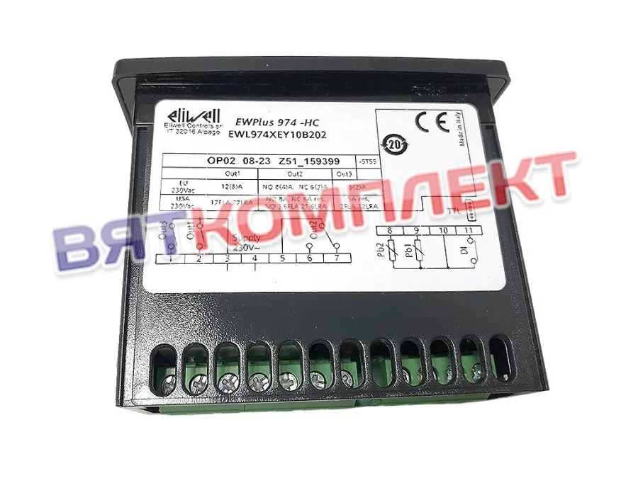 Микропроцессор - Контроллер EW-974-PLUS NTC для холодильного оборудования