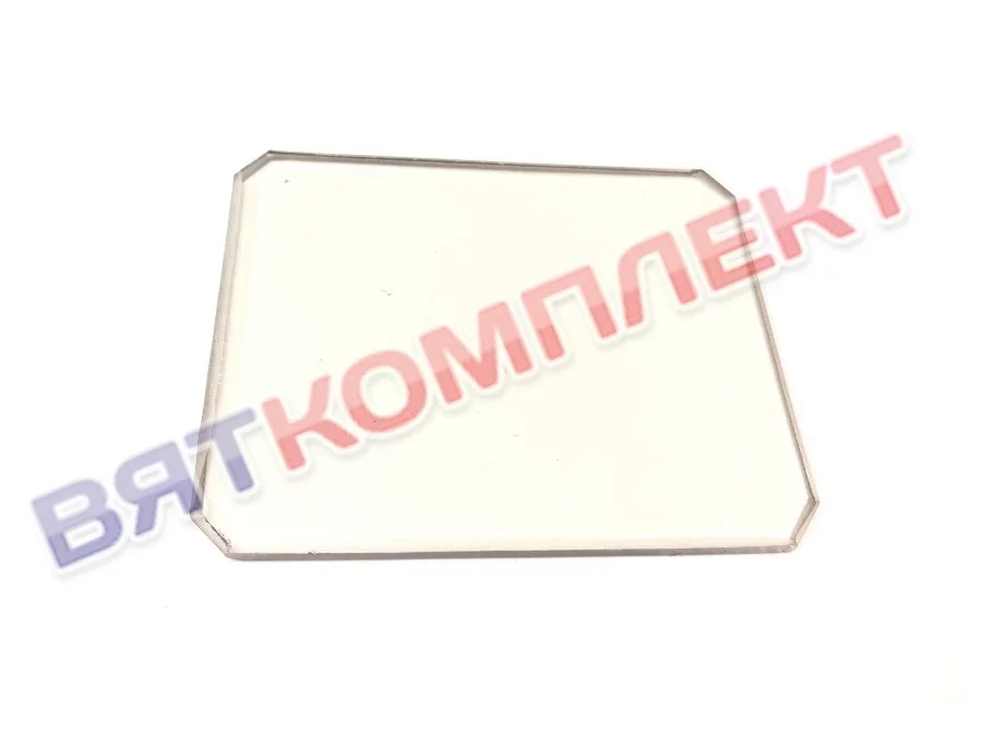 Стекло термостойкое 73,5*58,5*4 мм Робакс (12000020235) для ПКА Абат (Abat)