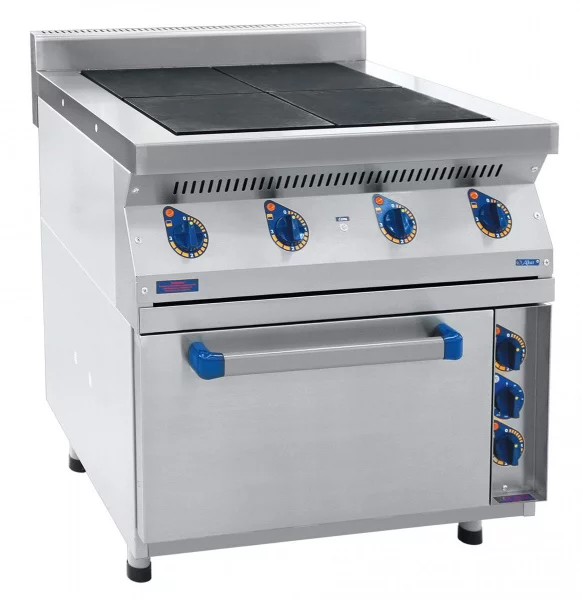 Плита электрическая кухонная 4-х конфор. ЭПК-47ЖШ (краш) с жарочным шкафом серия 700 Абат (Abat)