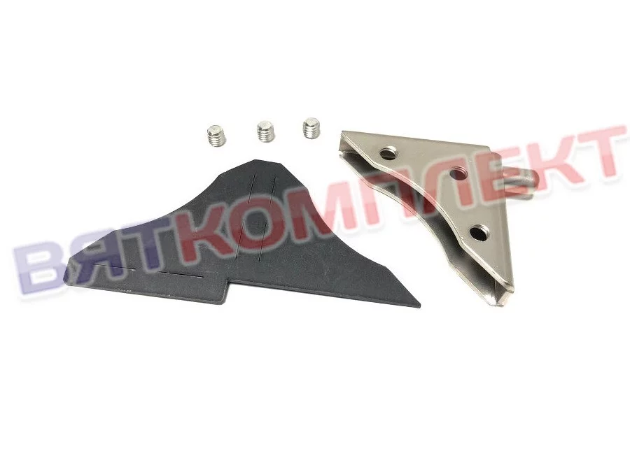 Петля верхняя (UNOX KCR1085A) с крепежом для внутреннего стекла