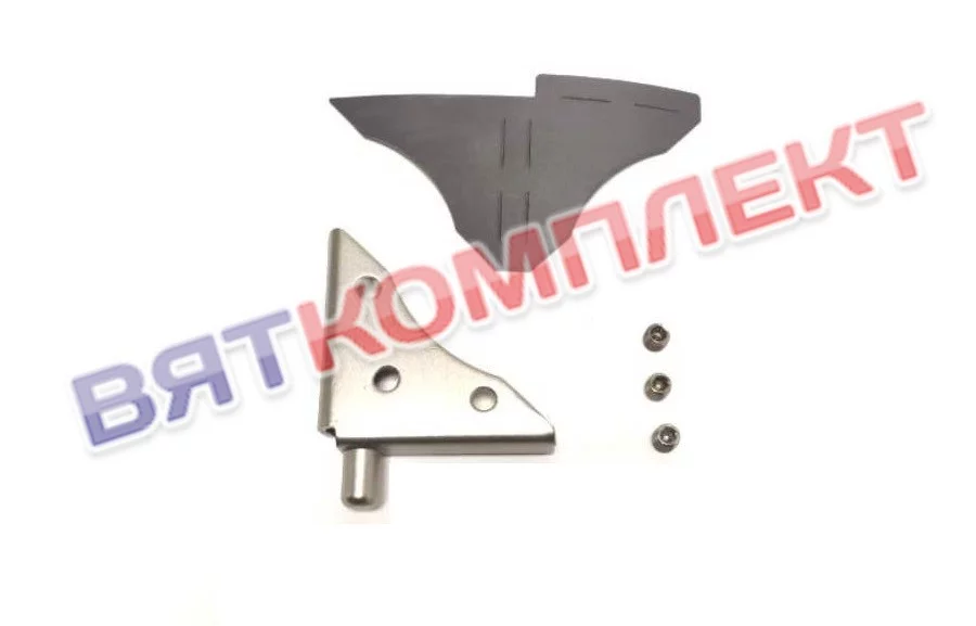 Петля нижняя UNOX (KCR1086A) для внутреннего стекла с крепежом