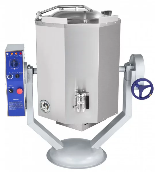 Котел пищеварочный электрический КПЭМ-60-ОМР со сливным краном Абат (Abat)