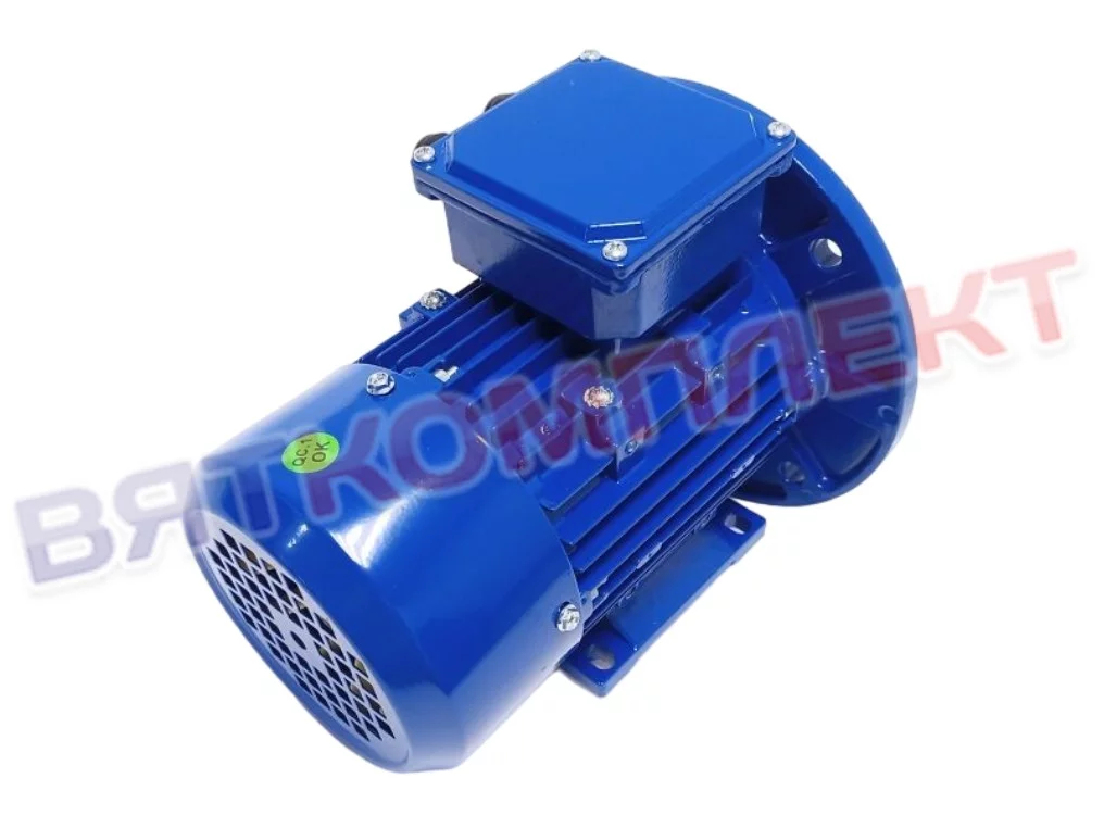 Двигатель для картофелечистки МОК АИР 71В4 0,75 кВт*1500об/мин 2081 комбинированный 