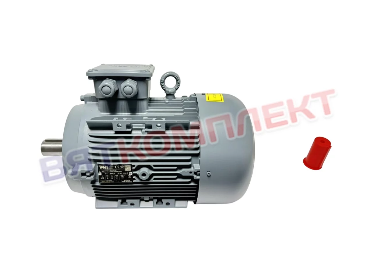 Электродвигатель асинхронный VOLT VM 132S - 8/4 S1 IMV19/IM3631 1500/750 об/мин. Р=2,2/3,4 kW Abat (12000061374)