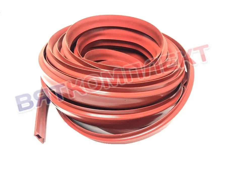 Уплотнитель силиконовый 51-III-60 для двери Муссон Ротор Восход (плоский)