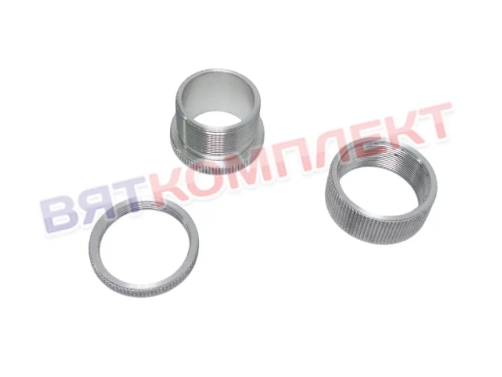 Гайка 00.00.02, Втулка 00.00.01, Контргайка 00.00.03 МПР-350М (Альтернатива) 