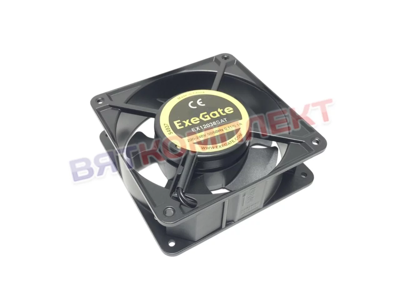 Вентилятор 120x120x38 мм 220В подшипник скольжения, клеммы, 2600 RPM 69331