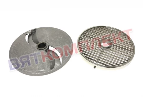 Комплект дисков  МПР-350М  для нарезки кубиком 10*10 мм. МПО-1.04.06.00 + МПО-1.04.03.00