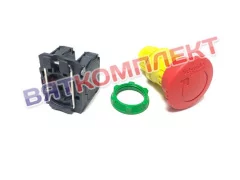 Кнопка SHN XB5 AS8444 (аварийной остановки с возвратным поворотом, 2НЗ) Abat
(12000061393)