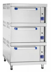 Шкаф жарочный газовый ШЖГ-3, эмалированная духовка, 840х935х1500 мм, лицев. нерж.