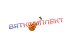 Лампа индикаторная оранжевая 230В  9мм для посудомоечных машин Fagor (Z203079000), Whirlpool, Ascaso, Aristarco (6206)