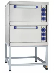 Шкаф жарочный ШЖЭ-2-01, нерж. духовка, подставка, 840х900x1510 мм, лицев. нерж.