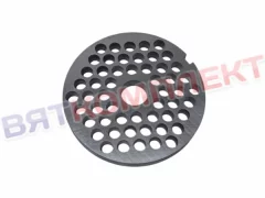 Решетка №3 для мясорубки МИМ-600(М) ,М-600 отверстия 9мм без бурта