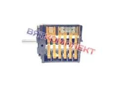 Переключатель мощности конфорки ПМ-7 856 (ПМЭ27 - 2375) для плит Дарина, ЗВИ, Флама, Лысьва, Ладога - 7 позиций (ПМ-16-7-03-03)